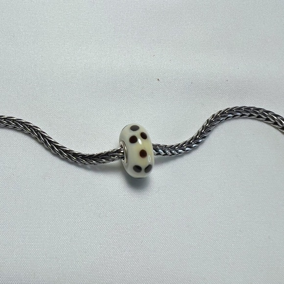 Trollbeads Brown Dot Bead - Picture 3 of 3